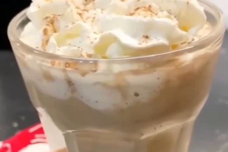 Приготовление бананового латте в домашних условиях: шаг 7