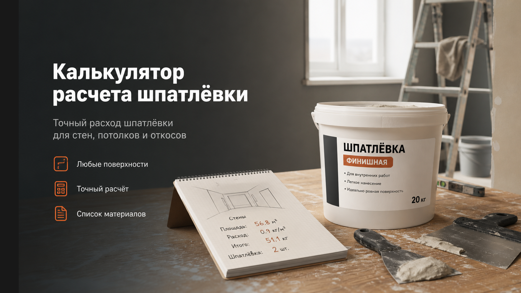 Ведро со шпатлёвкой