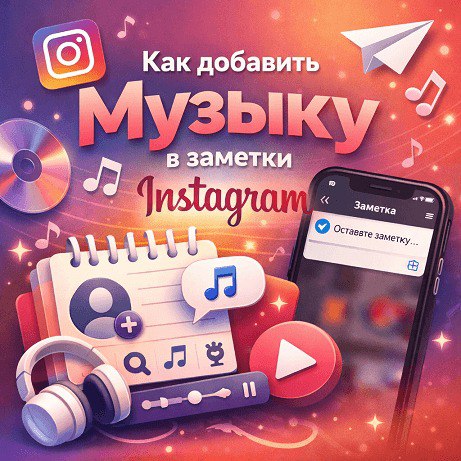 Как добавить музыку в заметки Instagram: пошаговая инструкция