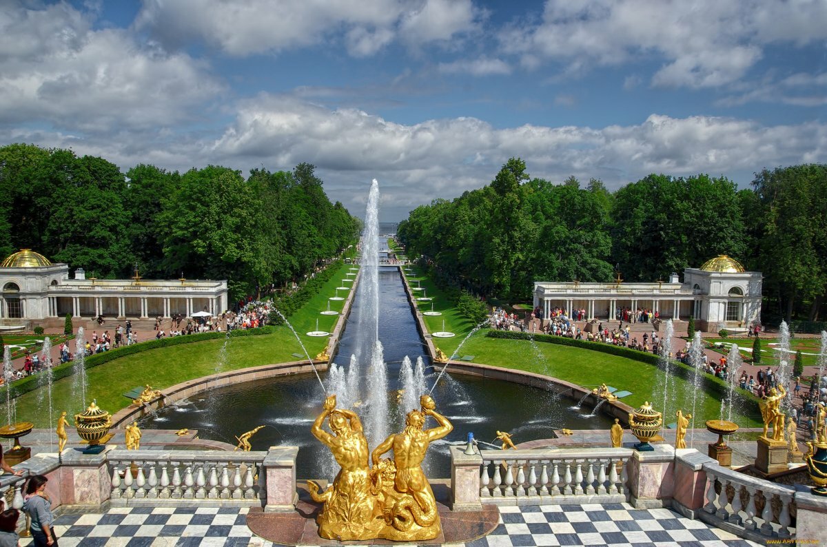 Санкт петербург петергоф фотографии