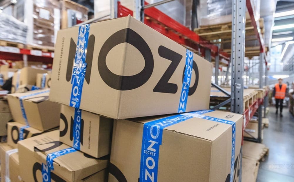 Озон интернет магазин цена доставки