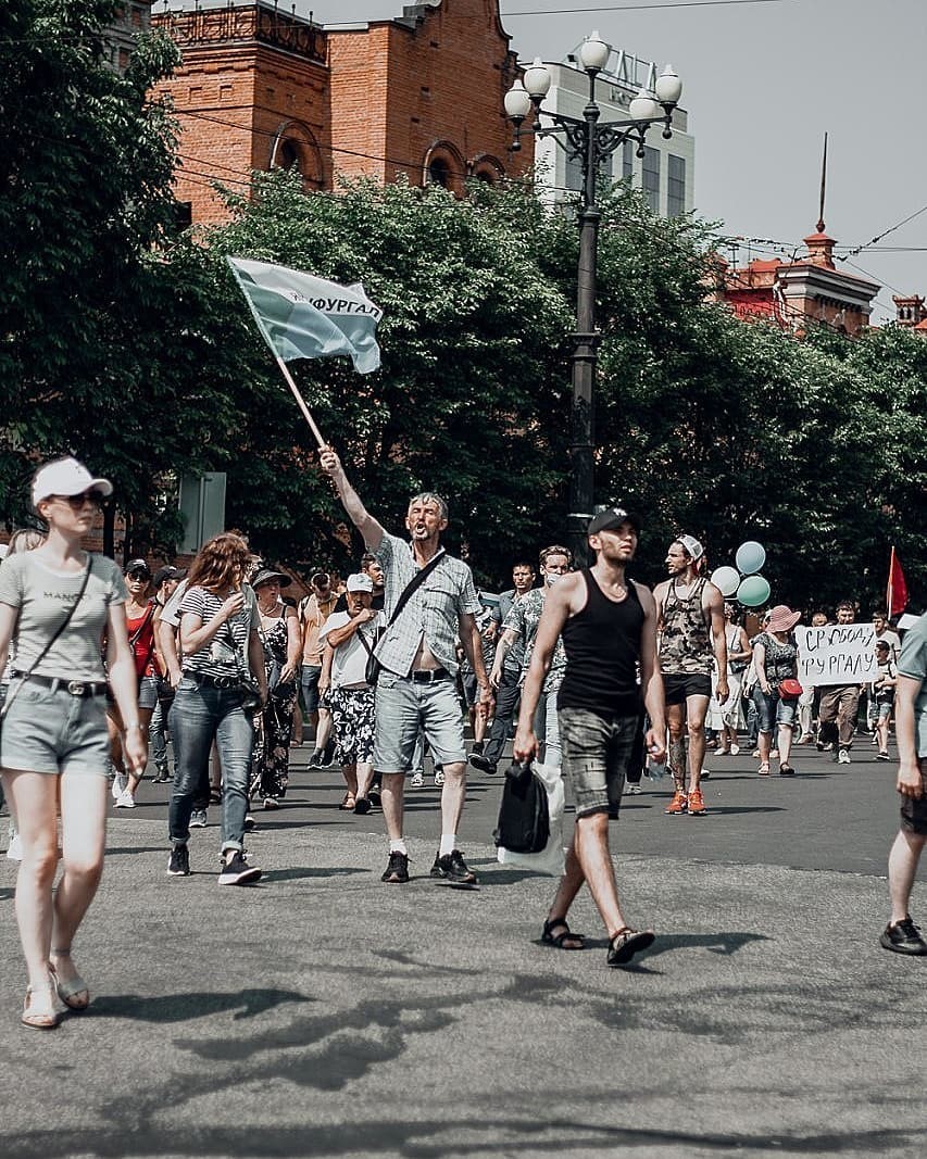 В комсомольске на амуре прошел позорный полк