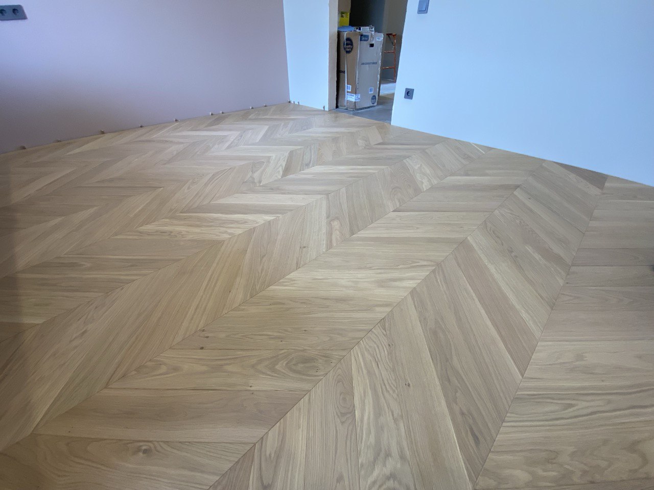 инженерная доска французская елочка