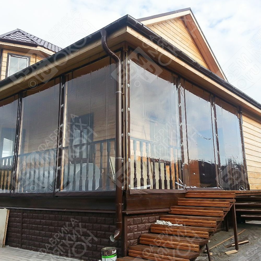 Установка мягких окон под ключ в Санкт-Петербурге и Ленинградской области