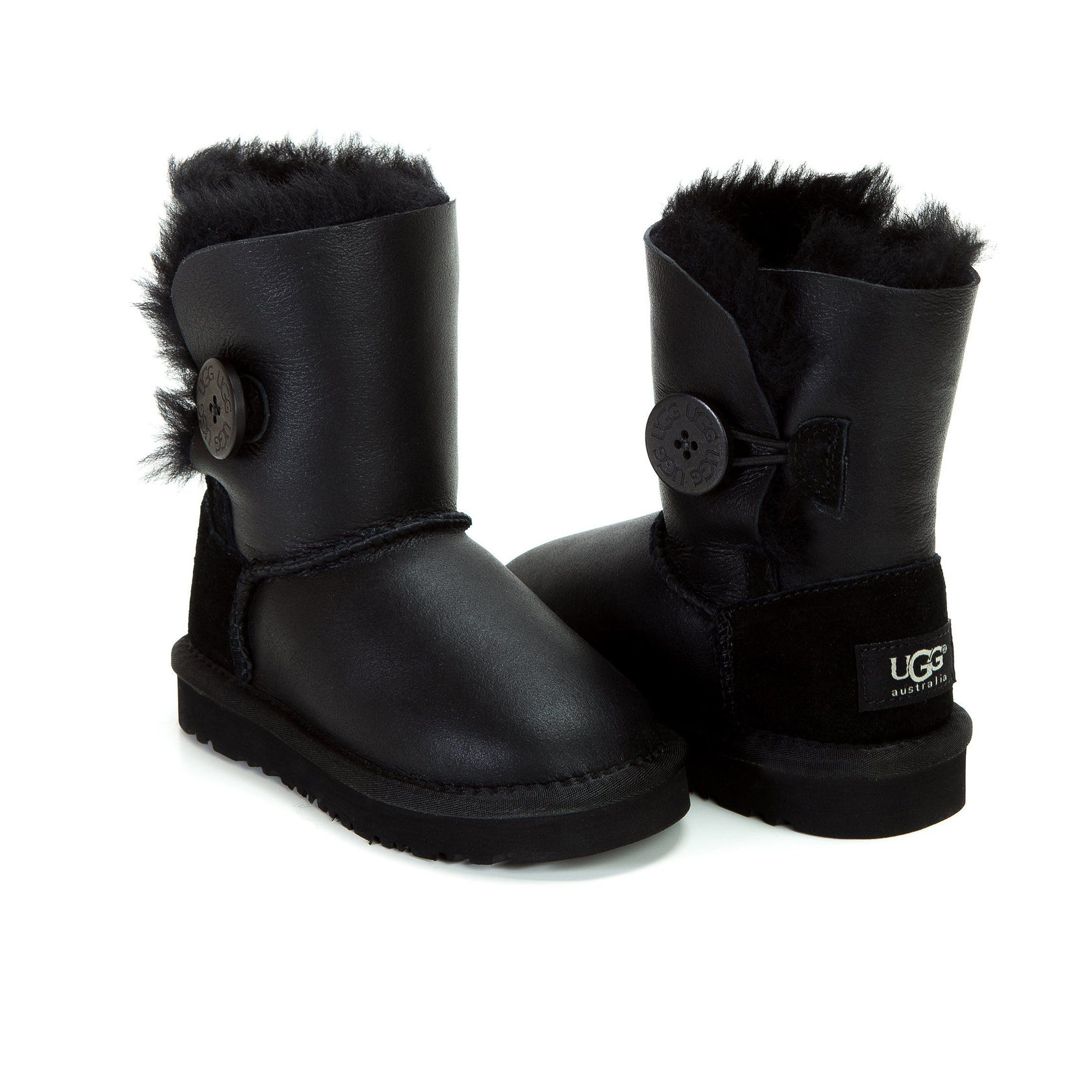 Угги детские. UGG Bailey button Metallic Black. UGG Kids угги Bailey button II. DUOLEEZ угги детские. UGG short Australia Kids Bailey button Black.