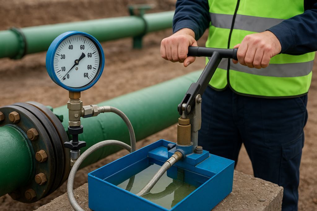 Давление гидравлических испытаний