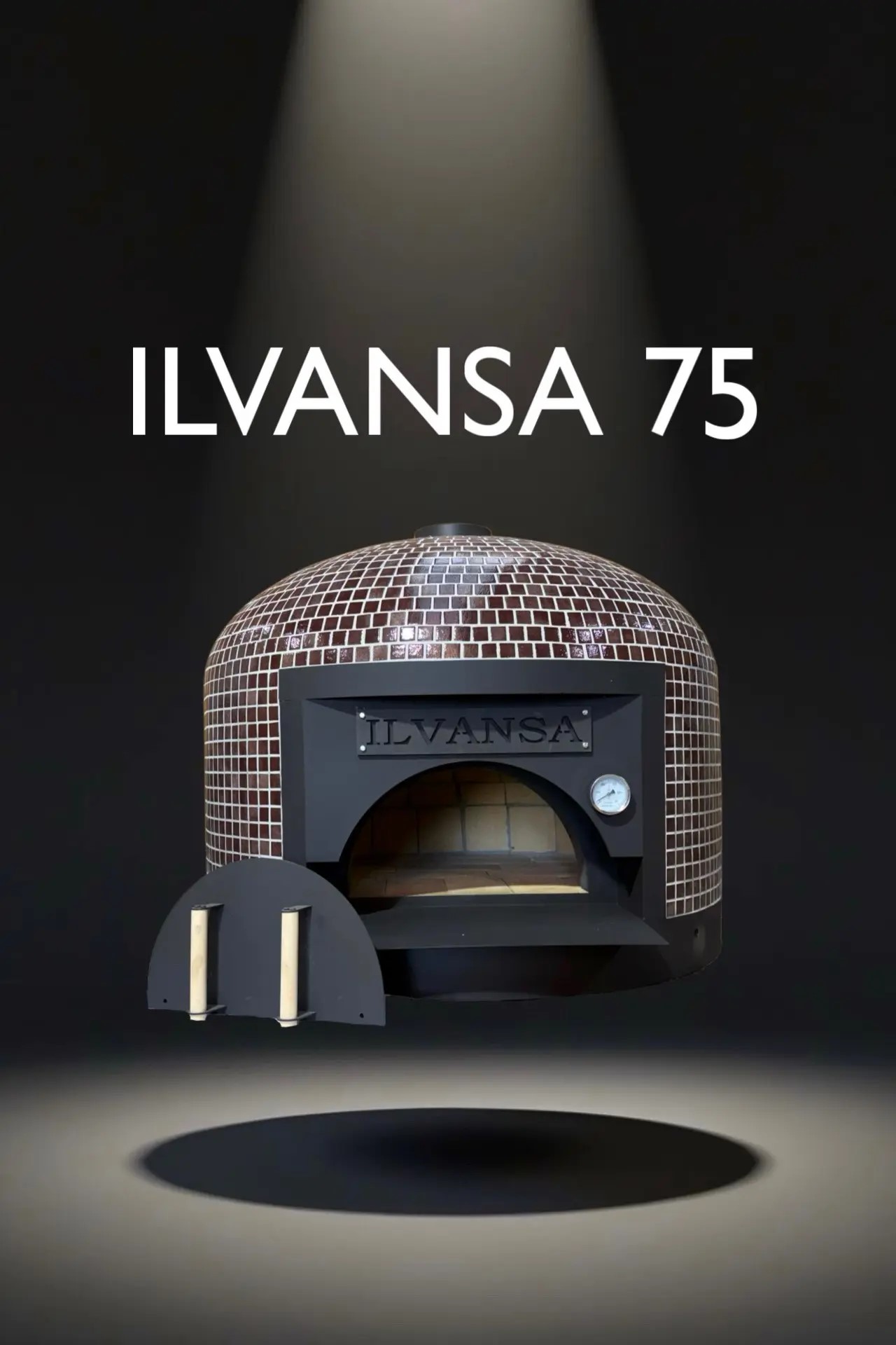 ILVANSA 75 - Помпейская Неаполитанская печь на дровах