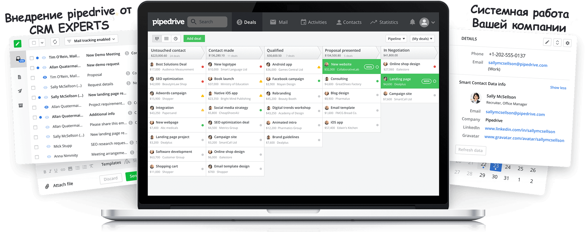 сервисы интеграций amocrm