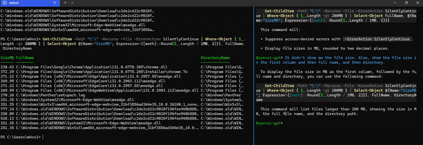 Microsoft AI Shell