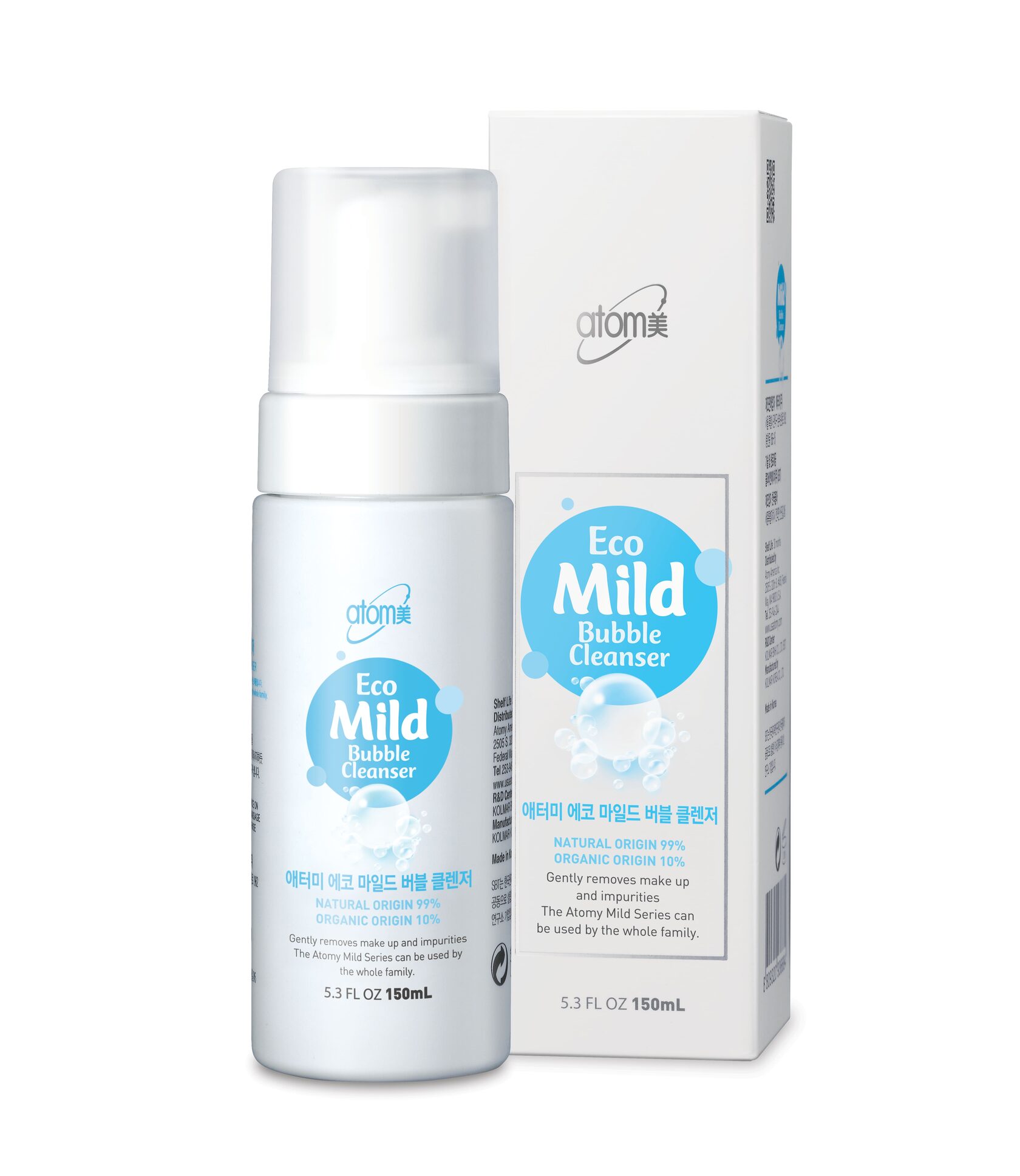 Нежная пенка для умывания. Atomy Eco mild Bubble Cleanser. Атоми эко пенка для умывания. Atomy Eco mild. Милд Клеансер Атоми.