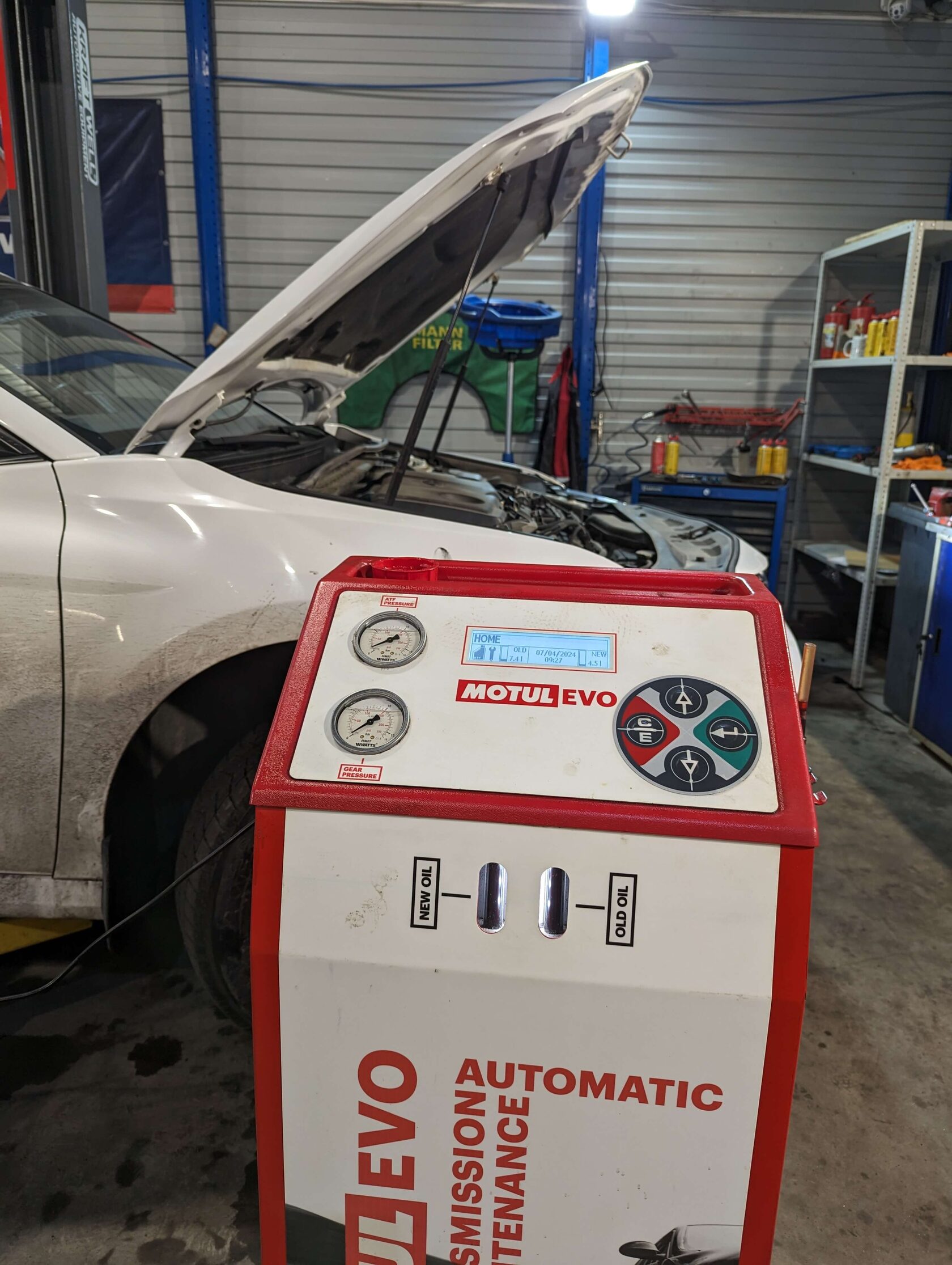 Состояние старого масла АКПП Camry V70