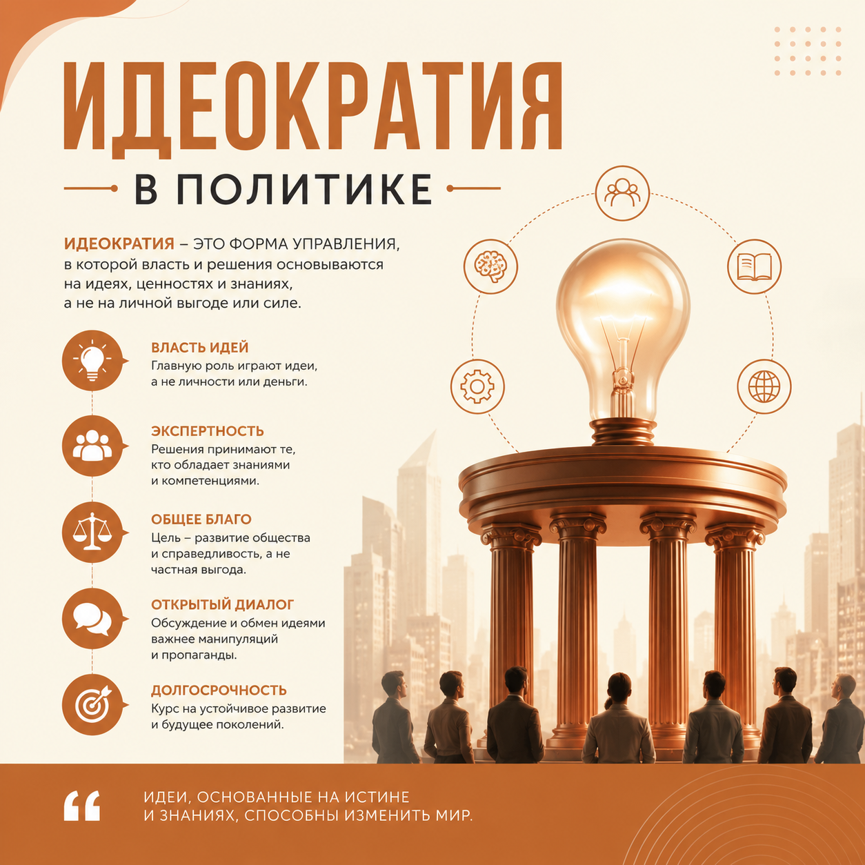 Идеократия: определение признаки и примеры в истории
