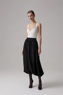 Пальто женское чёрное