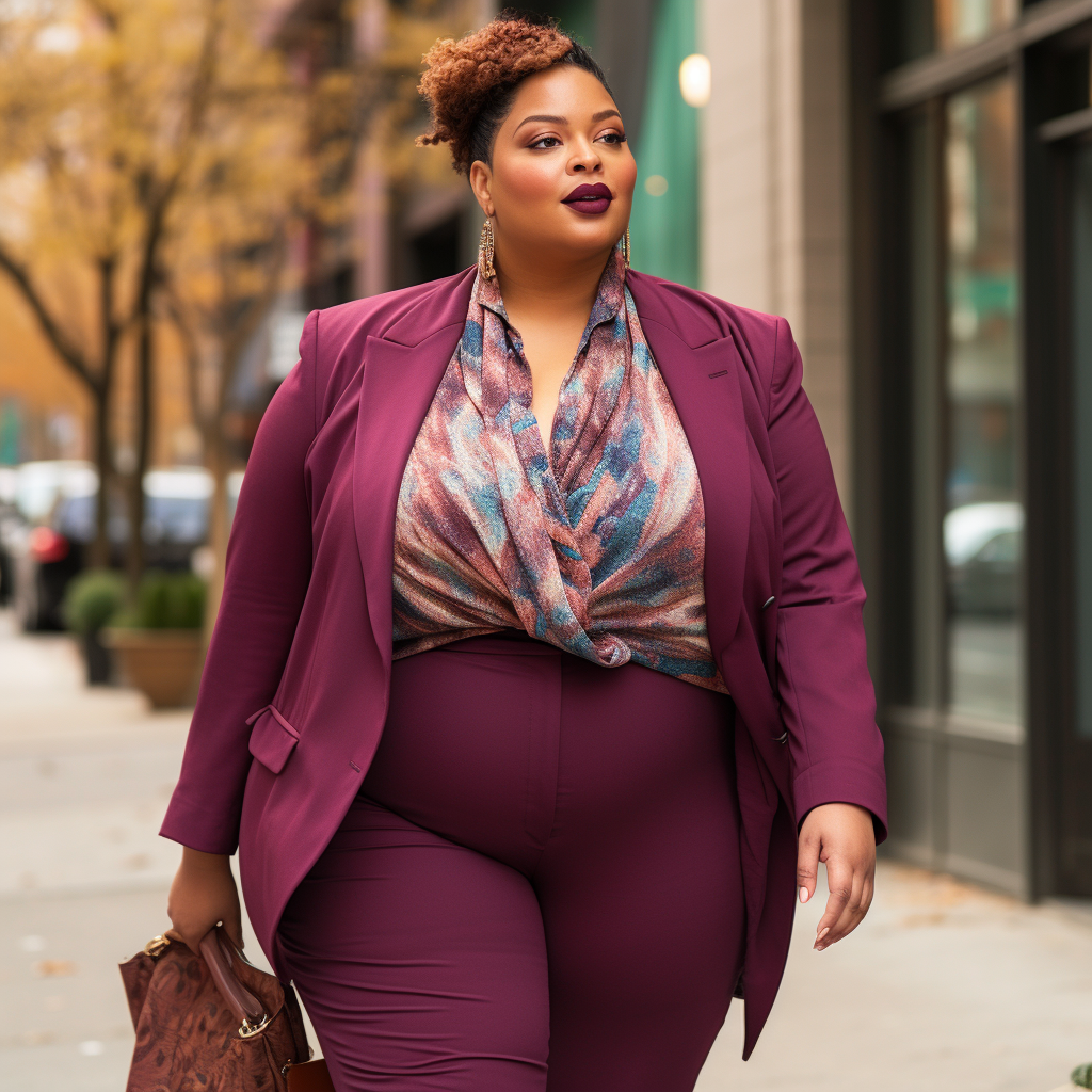 Plus Size Business Casual Fashion Office Outfits Plus Size