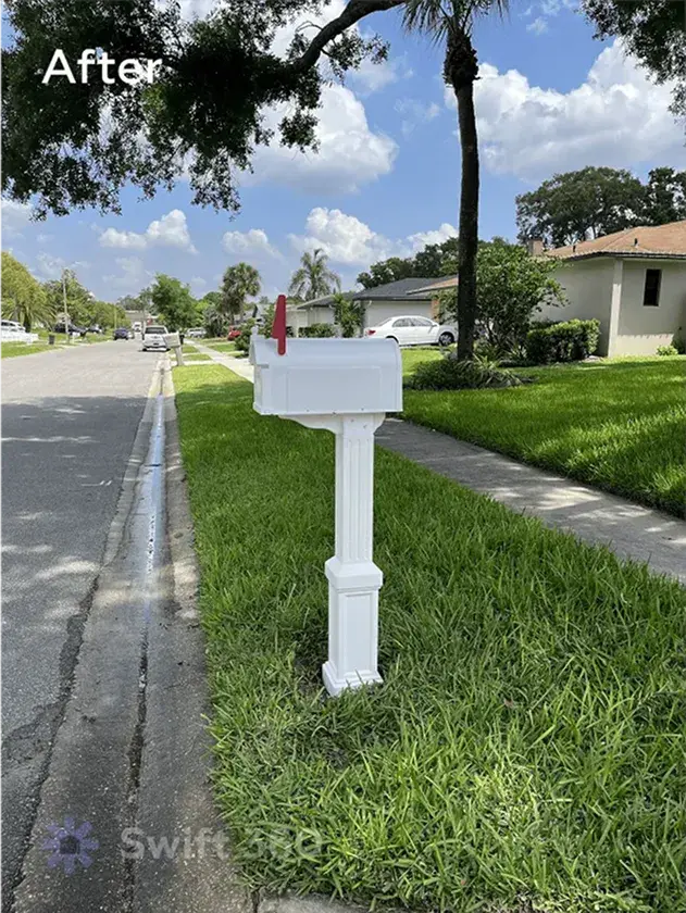 Swift360 - Handyman Orlando - Result job - Mail Post Replacement - After