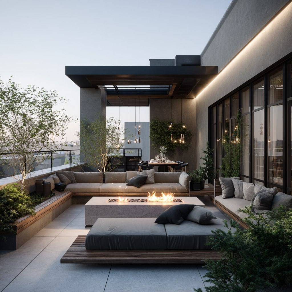 озеленение плодовыми растениями на веранде