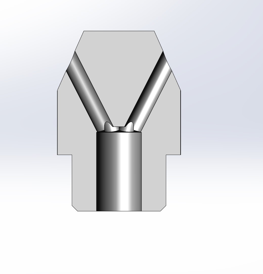 3D модель форсунки