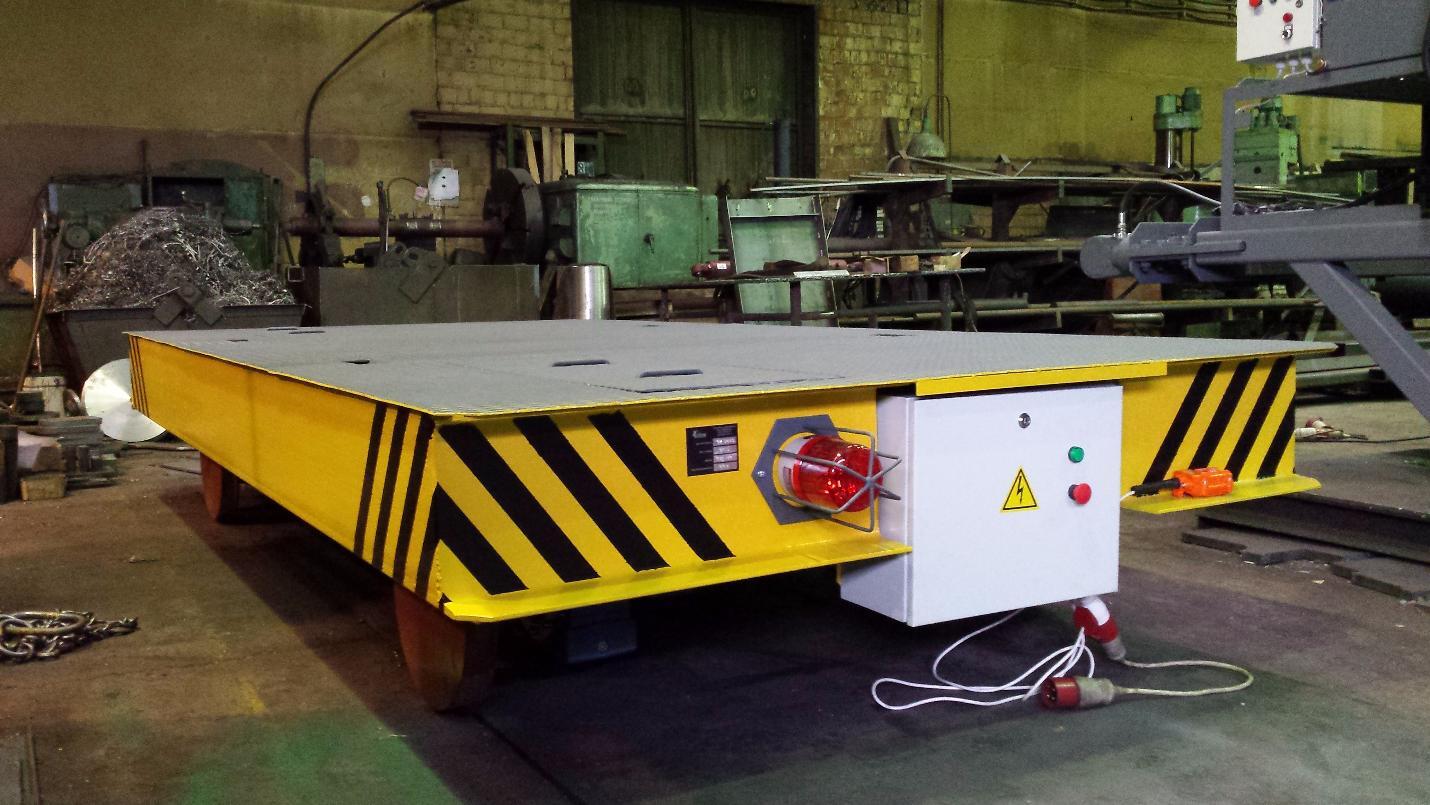 Передаточная рельсовая тележка