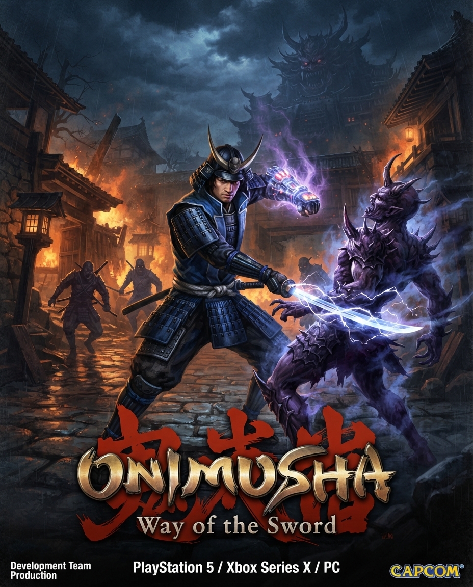 Onimusha: Way of the Sword — обложка