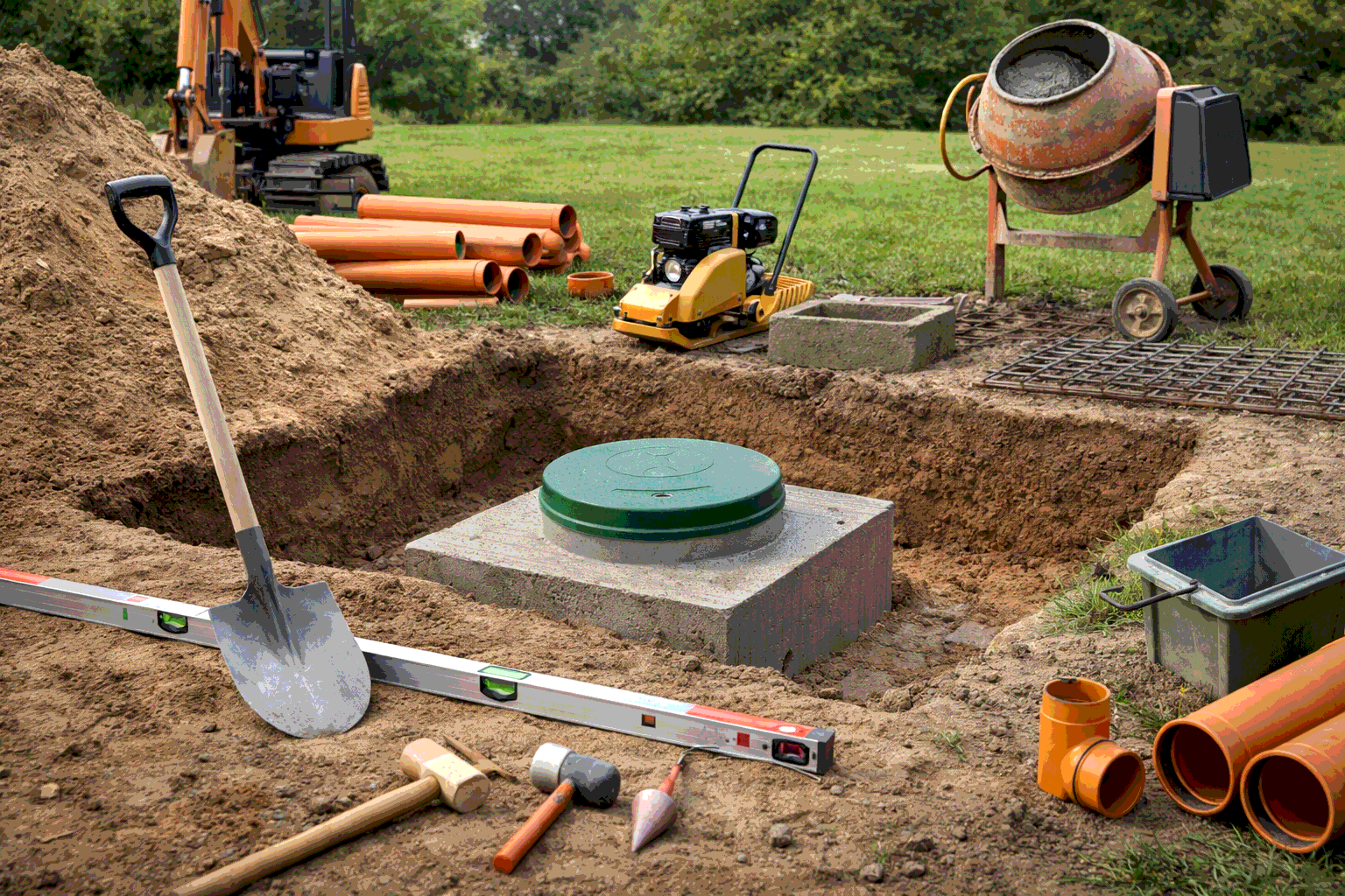 Колодец во дворе