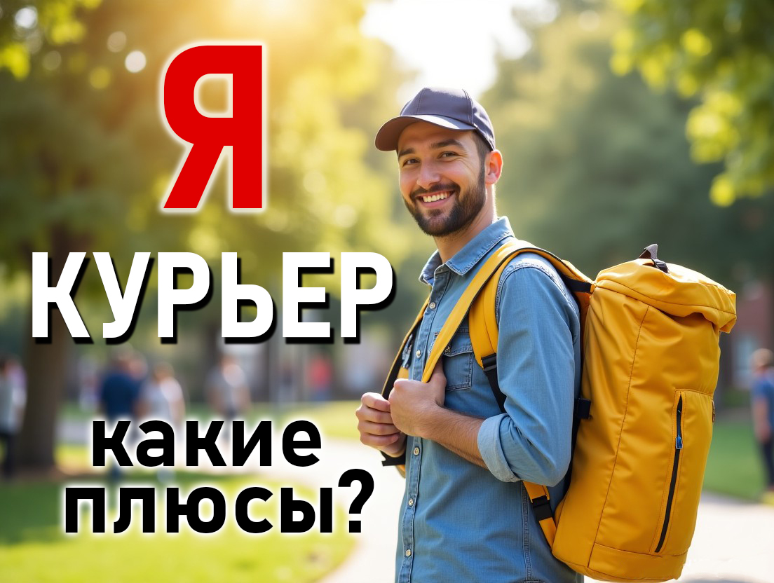 плюсы работы курьером