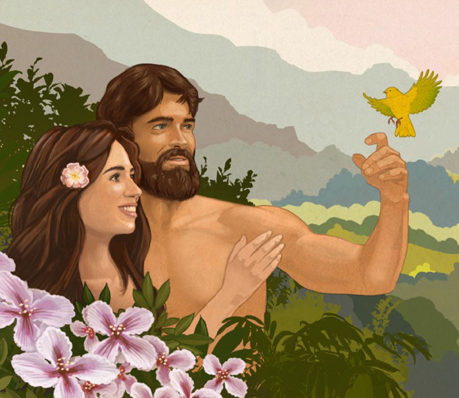 Энергии Рая - Адам и Ева.