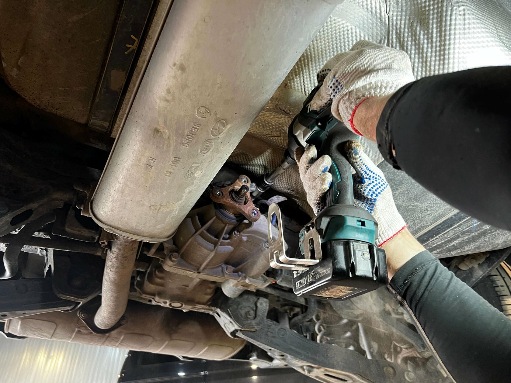 Демонтаж муфты полного привода