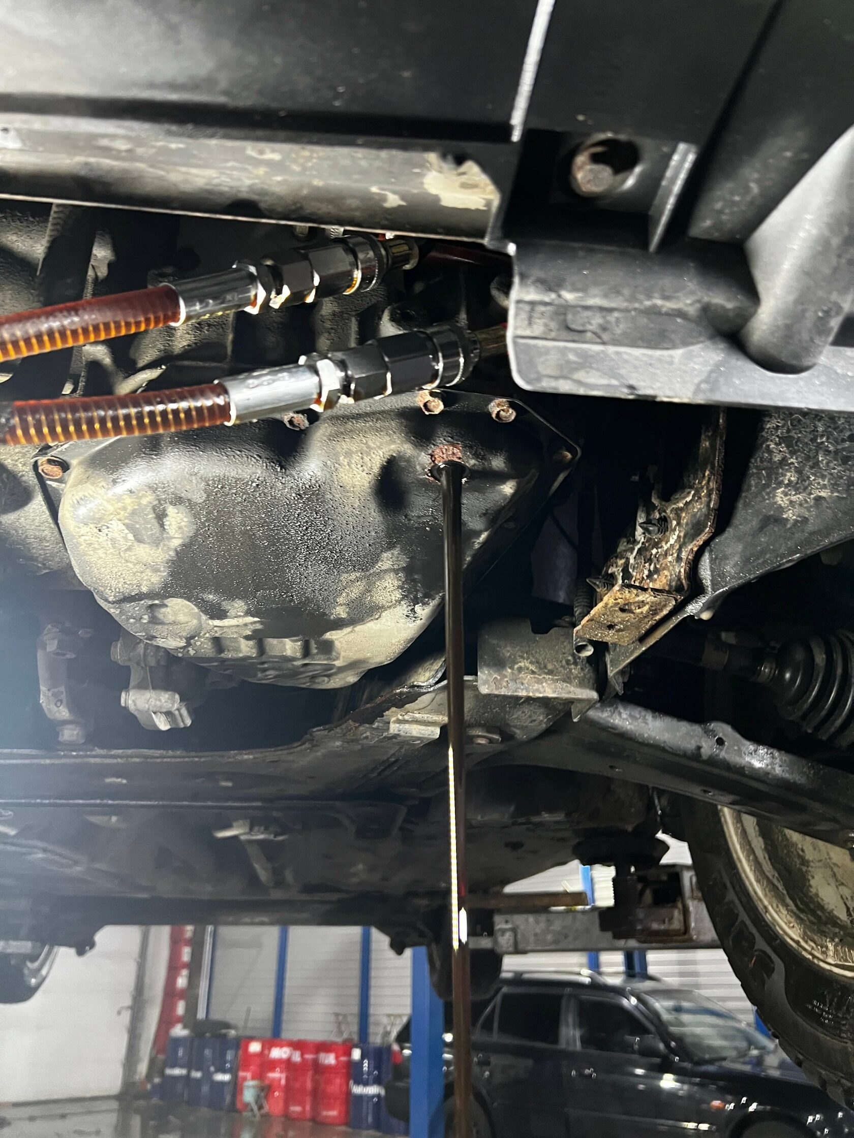 Слив старого масла из вариатора Renault