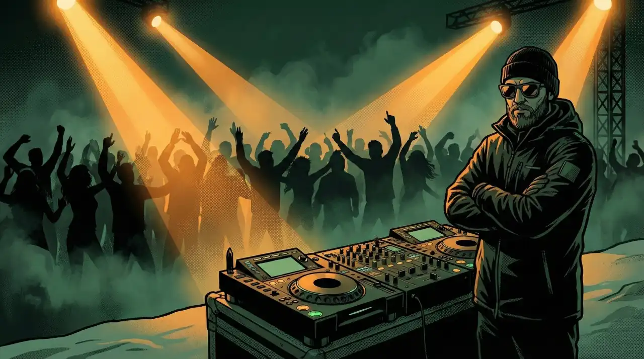 Вечернее катание на курорте Красная Поляна (бывший Горки Город): трассы с подсветкой на высоте 960 метров