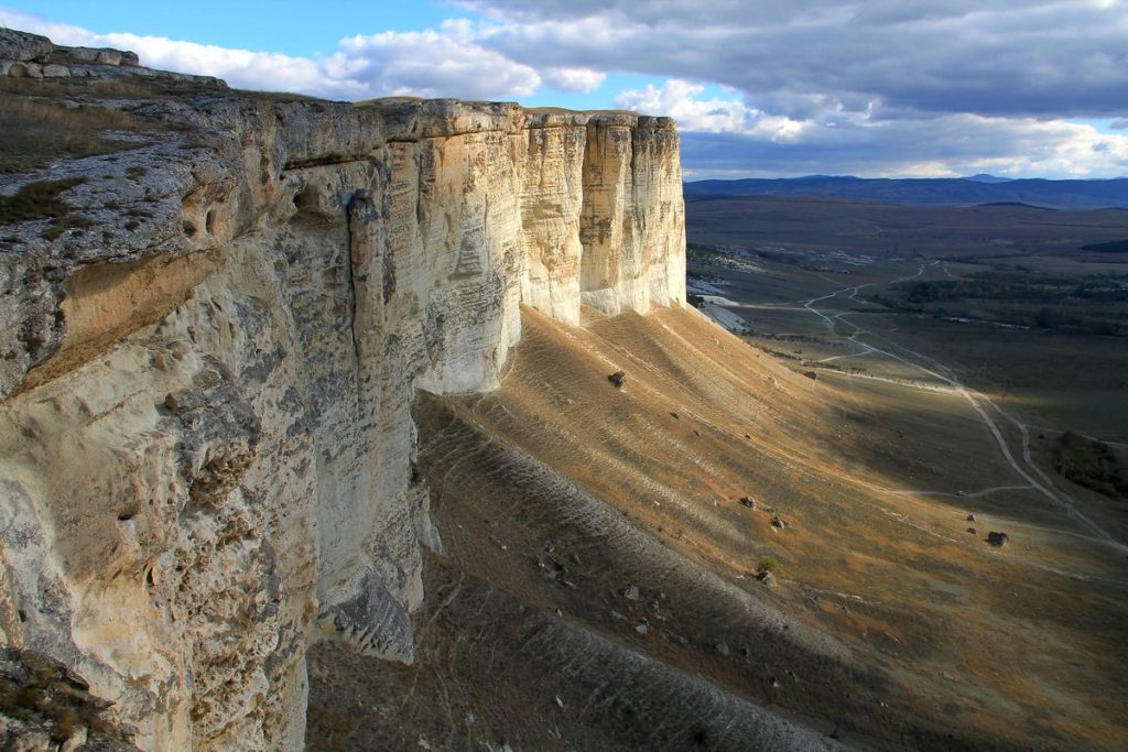 Белые скалы карта