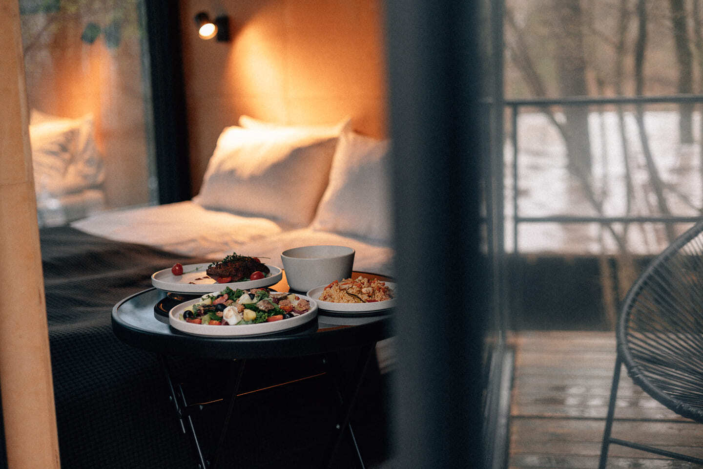 Сила ветра, глэмпинг