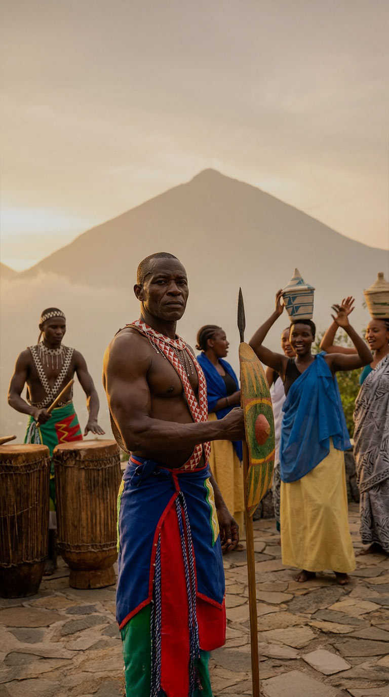 Национальные танцы в Руанде