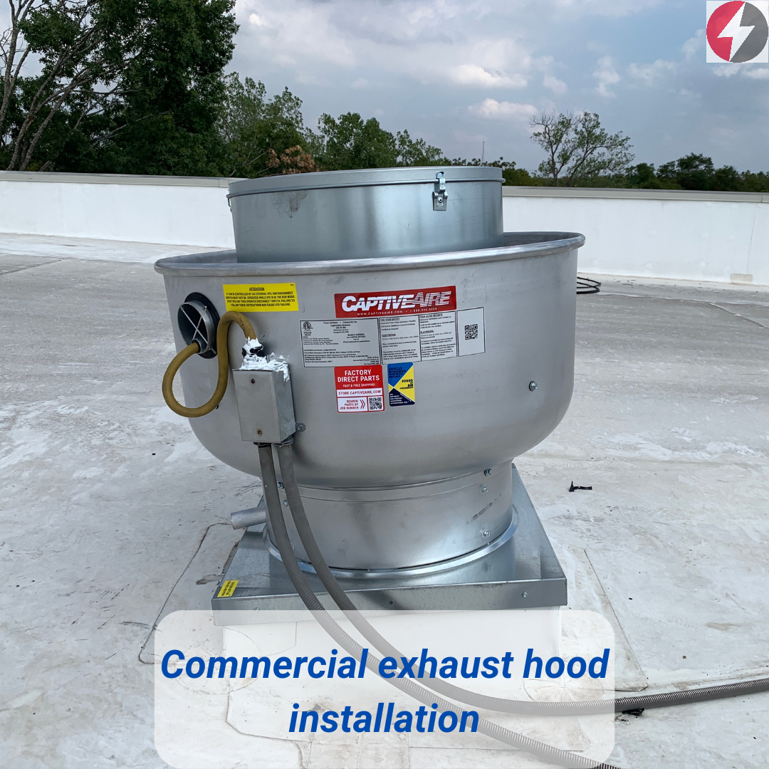 Commercial Exhaust Hood installation in Pflugerville, Texas