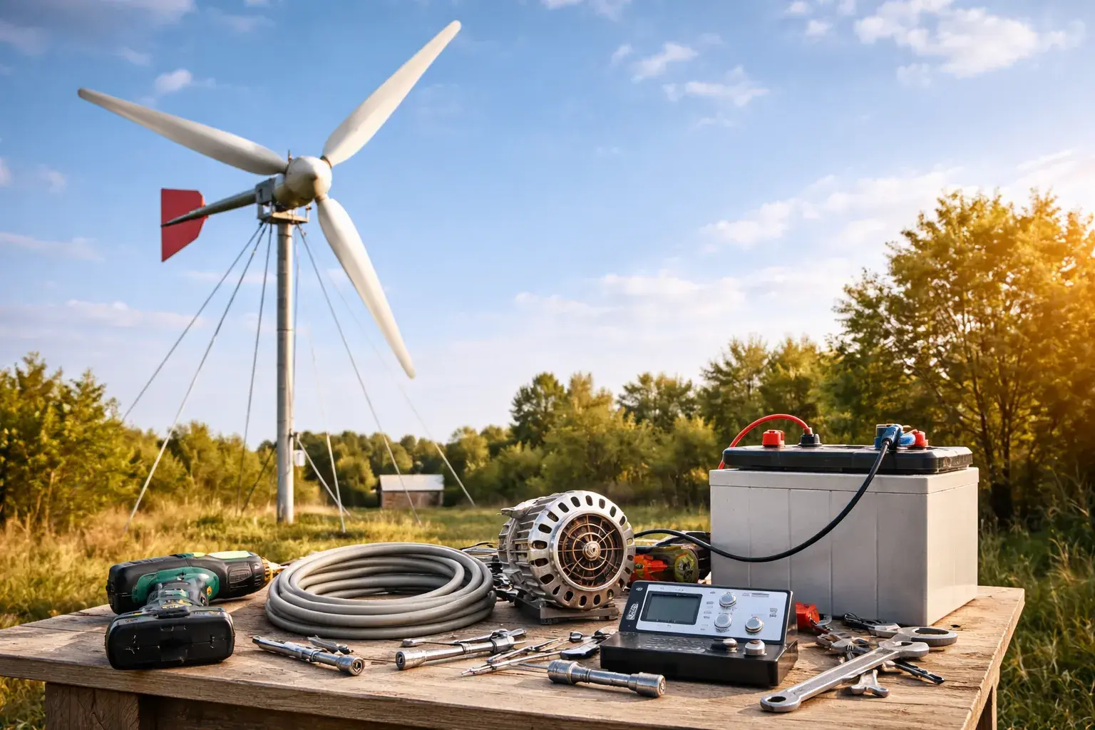 Как сделать ветрогенератор своими руками