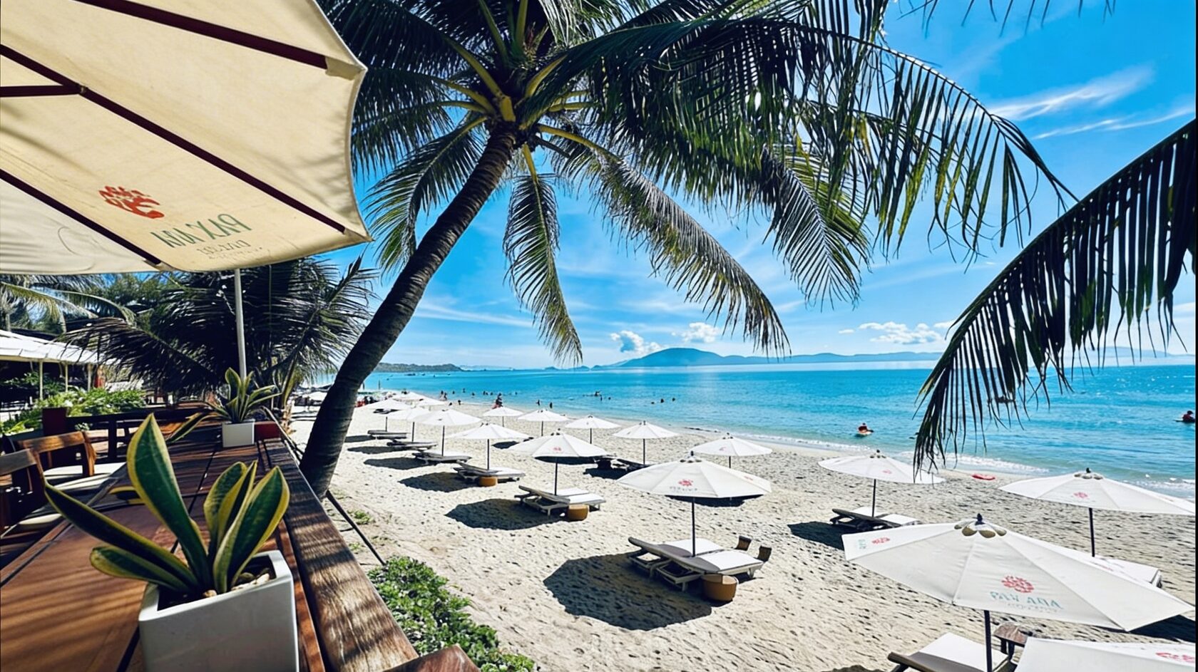 Пляжная зона Pax Ana Doc Let Resort на Зоклете