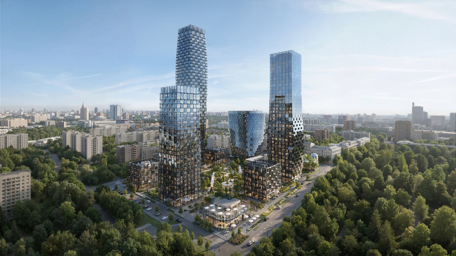 Башни ЖК «С5», визуализация застройщика