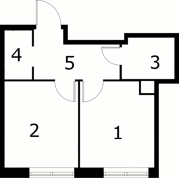1-комнатные квартиры в ЖК Voxhall