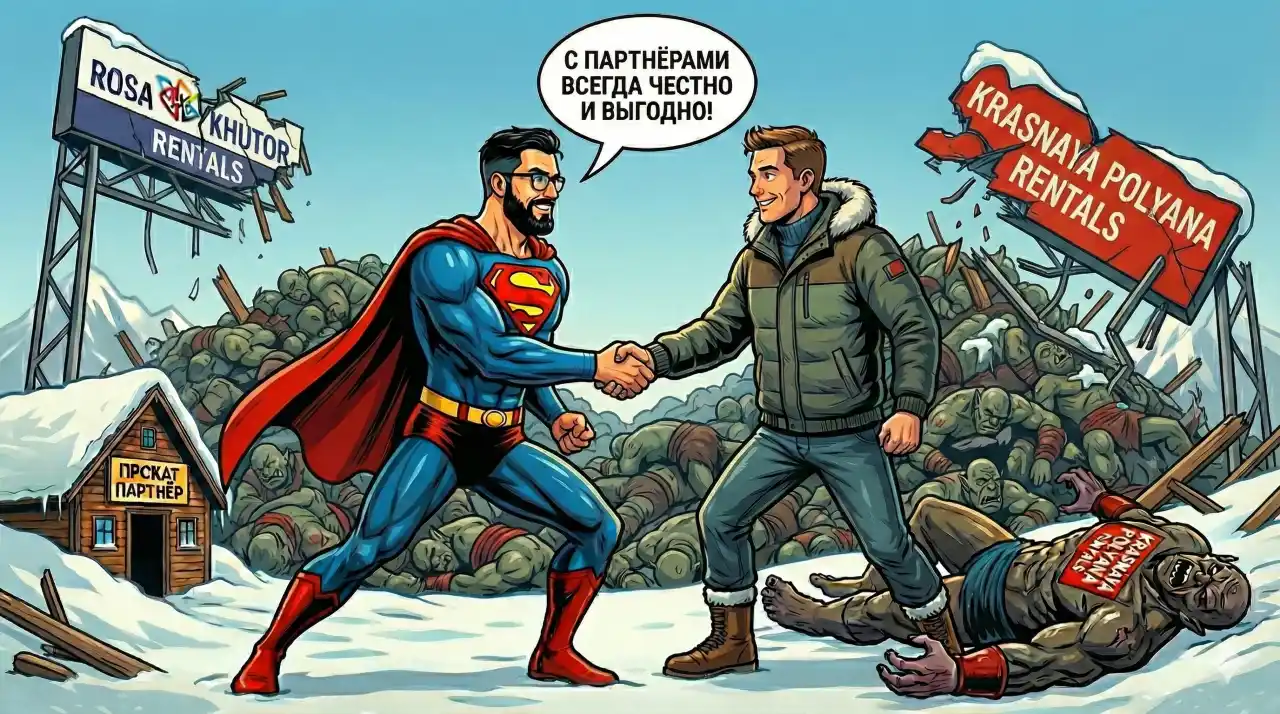 Сравнение цен в Красной Поляне