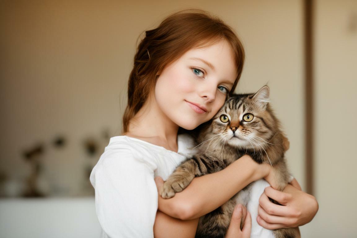Какая кошка развивает самую сильную связь с ребенком