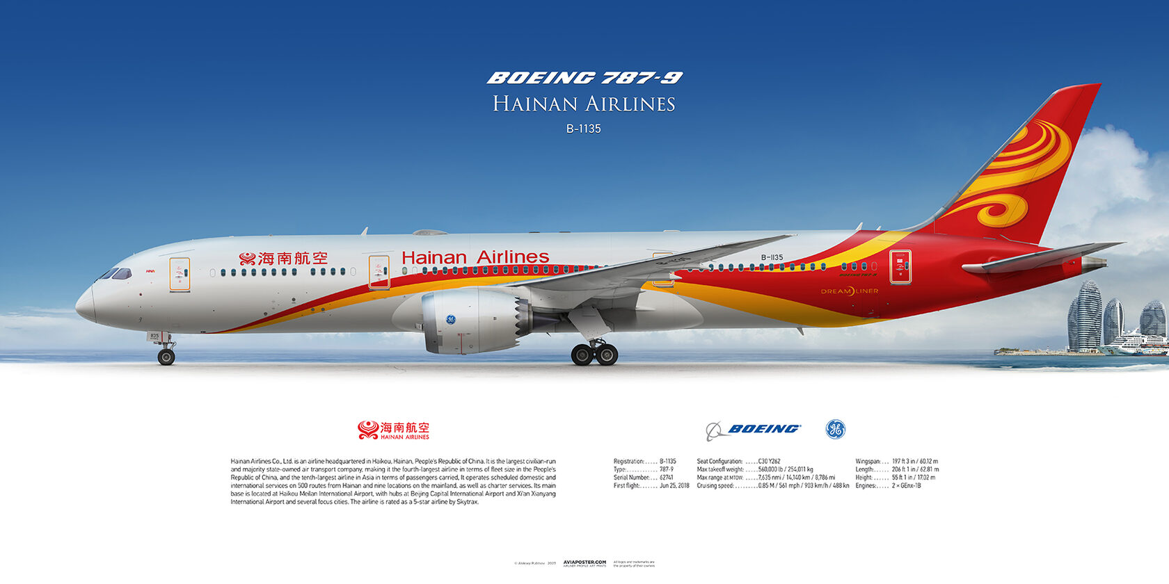 Хайнань эйрлайнс отзывы. Hainan Airlines Boeing 737-800.