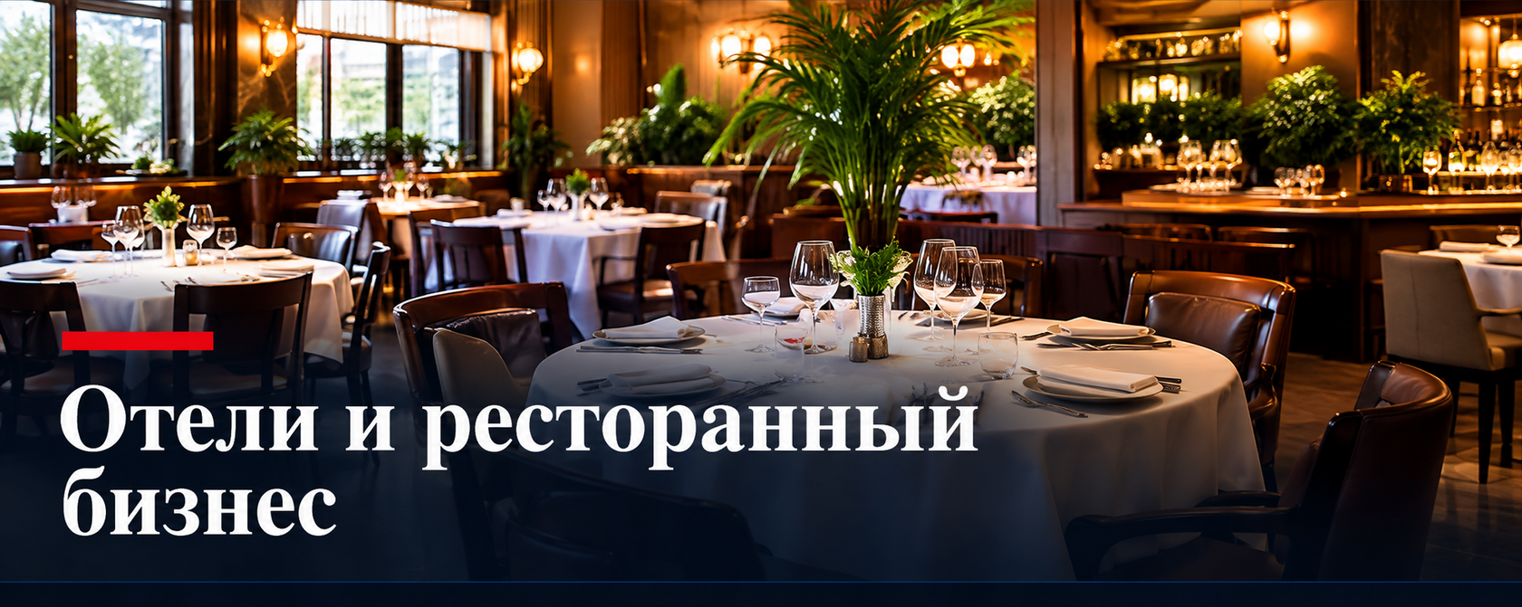 Отели и ресторанный бизнес
