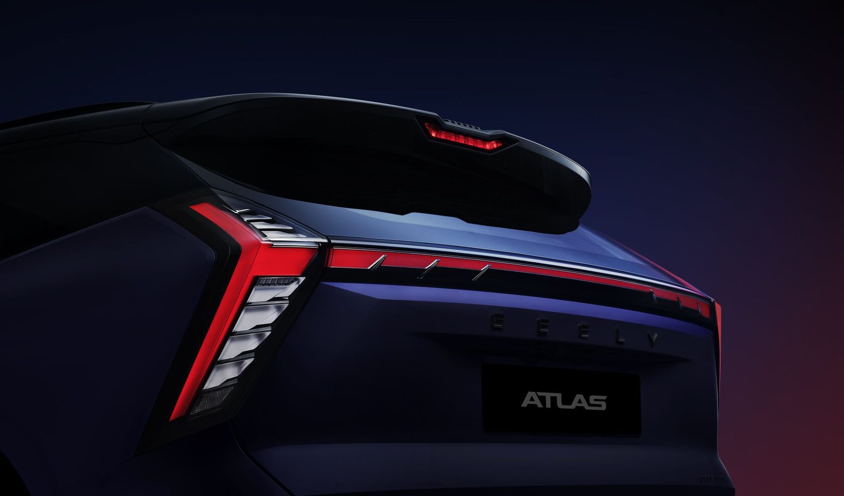 новый Geely Atlas с полным приводом