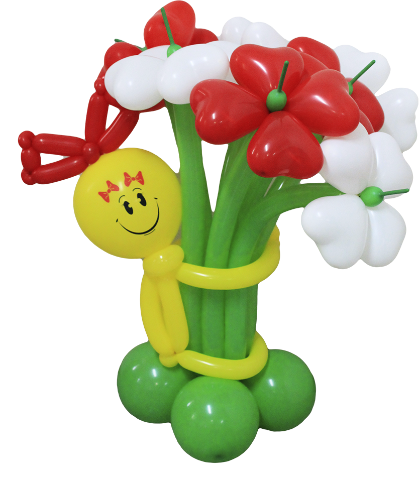 Игрушка шар цветок