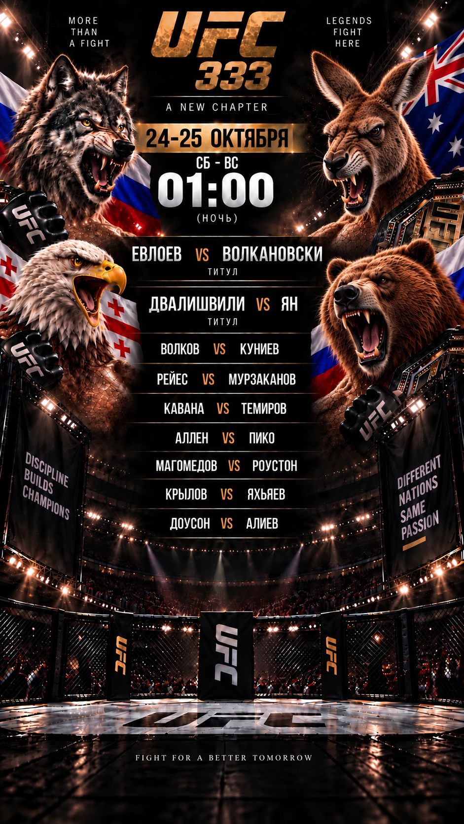 " UFC Fight Night 288: Silva vs. Delgado"