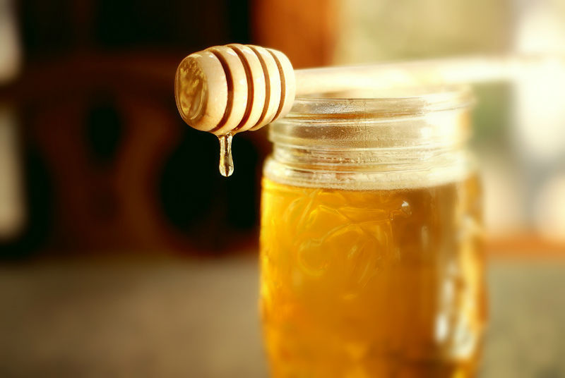 Фото. Янтарный мед лечебный (на развес)