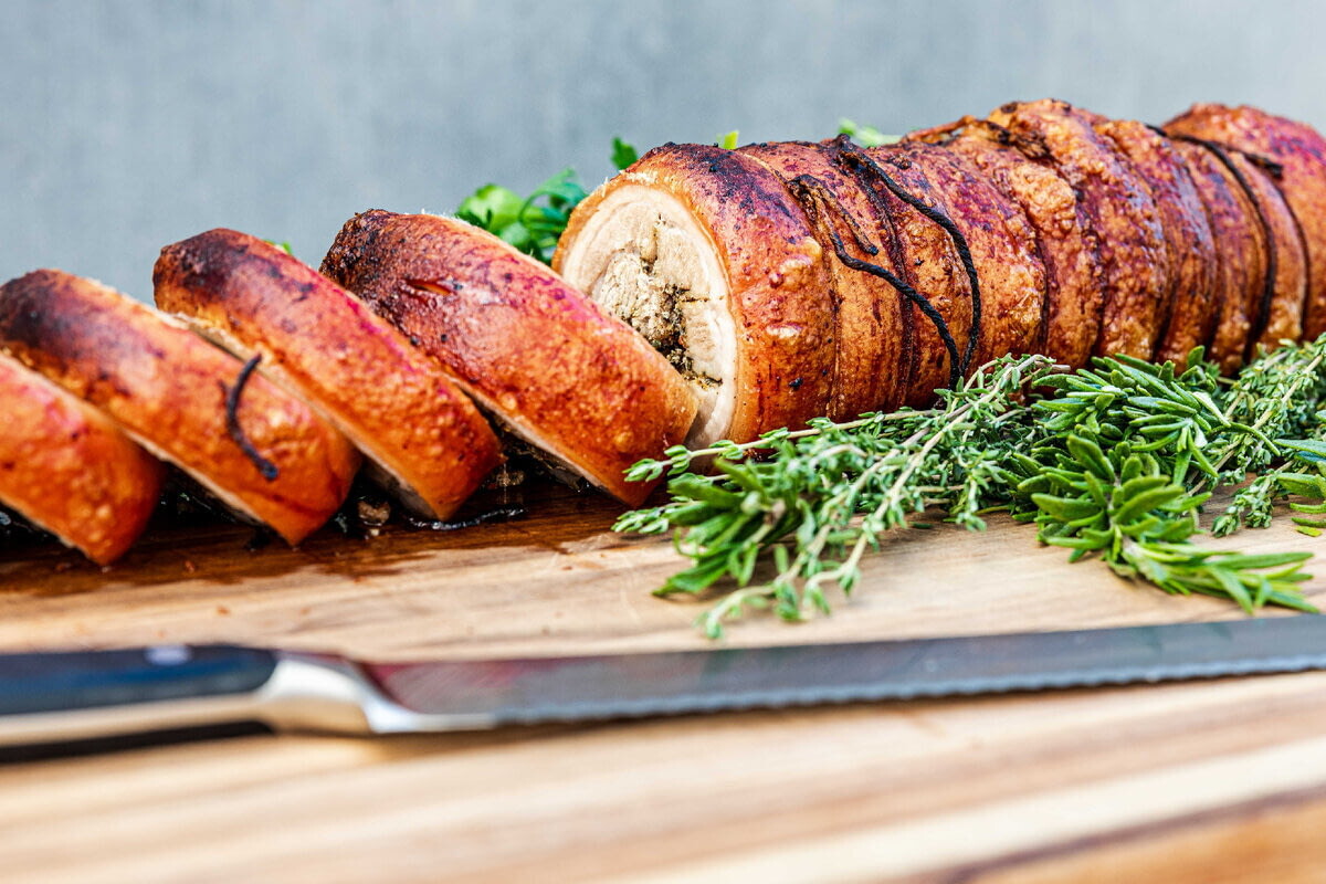 Италия. Porchetta