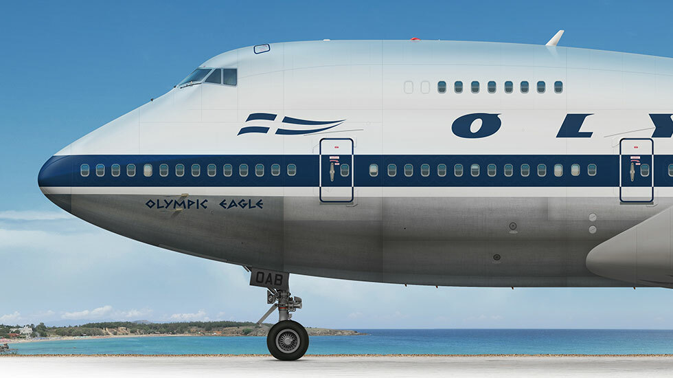 Olympic Airways Boeing 747‑200 SX‑OAB | Aviaposter