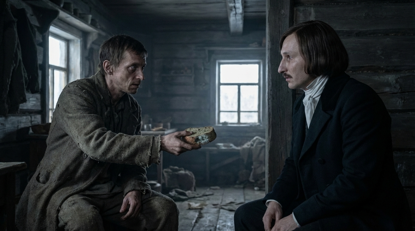 Gogol inside Dead Souls