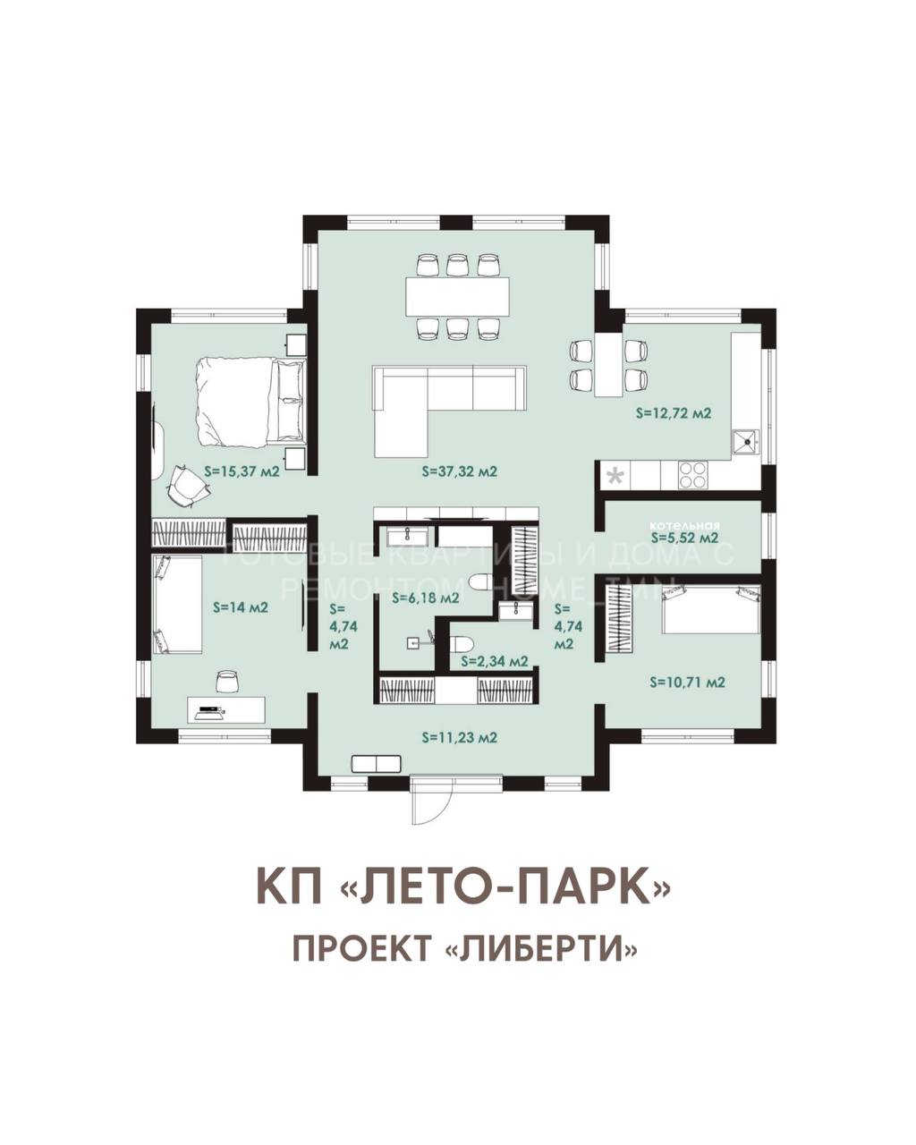 Готовые дома в Тюмени с ремонтом и мебелью от девелоперской компании ПТИЦЫ.