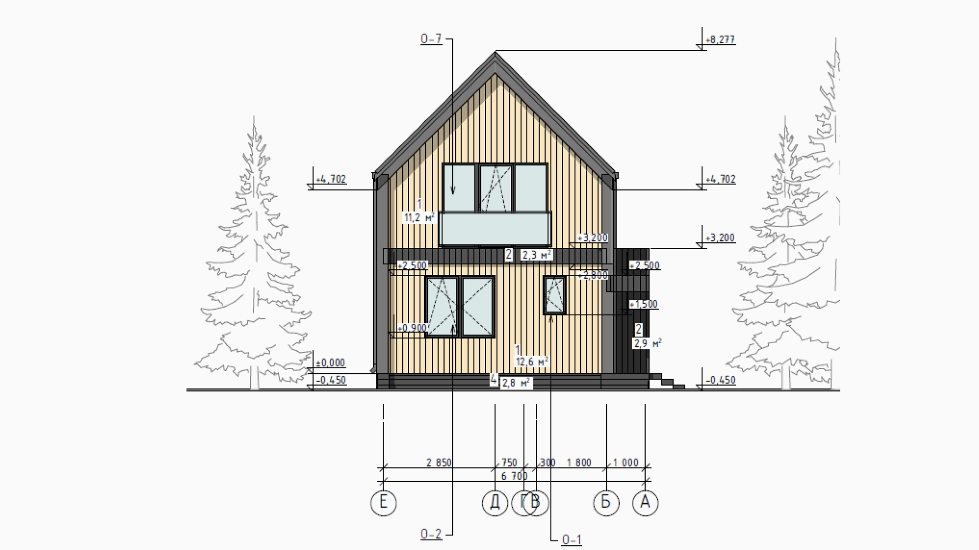 LATO LOFT, 50м2 Домашняя мода, Лофт, Загородный дом